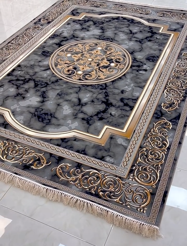 Elite Persian Carpet – Marble Finish Series