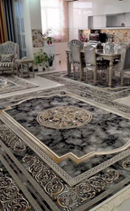 Elite Persian Carpet – Marble Finish Series