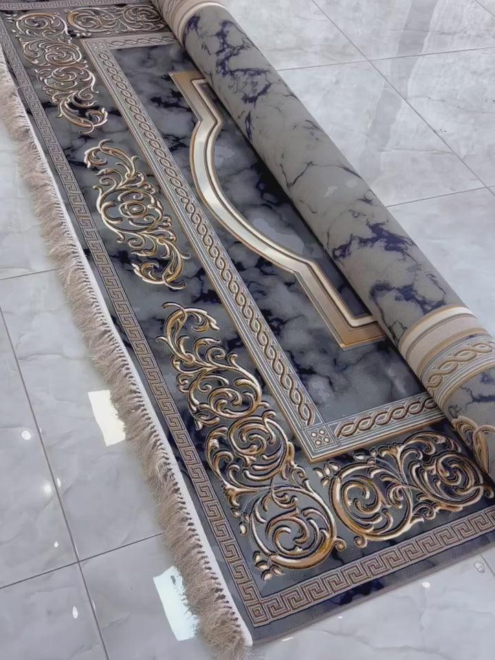 Elite Persian Carpet – Marble Finish Series